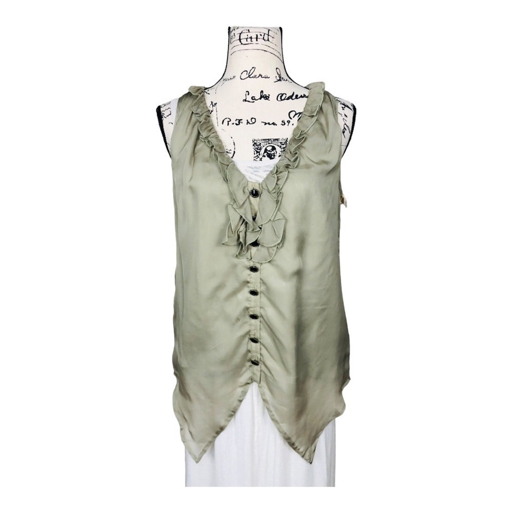 Jenny Han Anthro Silk Blouse